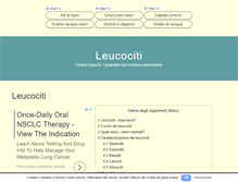 Tablet Screenshot of leucociti.com